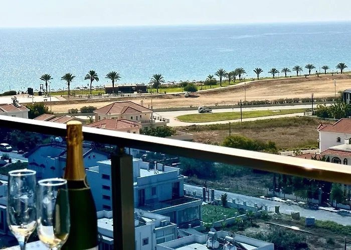 B137 Poseidon With Balcony And Sea View Apartmán